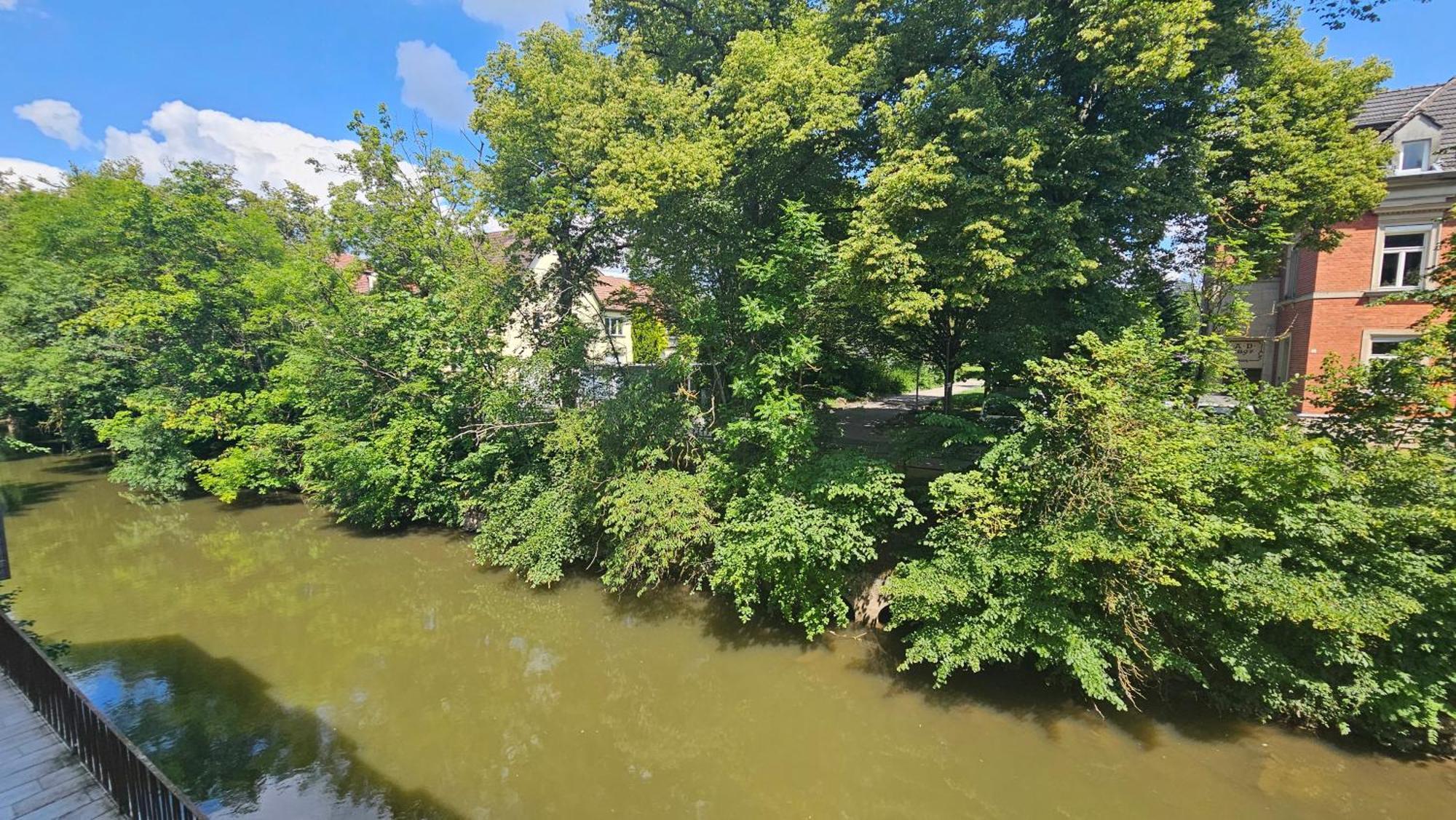 Appartement Direkt Am Fluss Coburg Zewnętrze zdjęcie